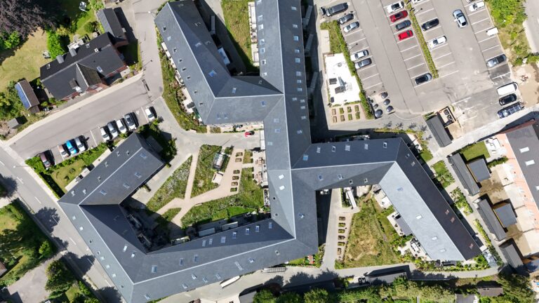 Malling Dampmølle dronebillede - tag